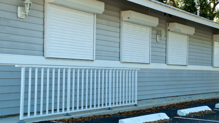 Rolling Shutters for a Hurricane