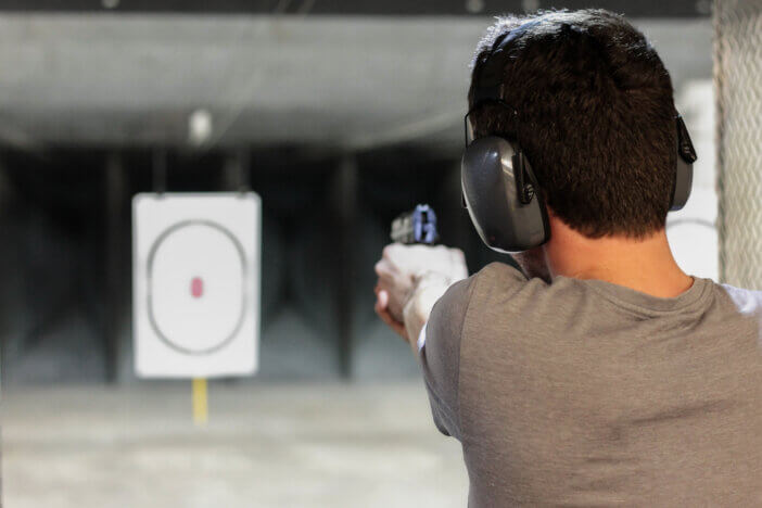 Photo taken at firing range in Orlando Florida