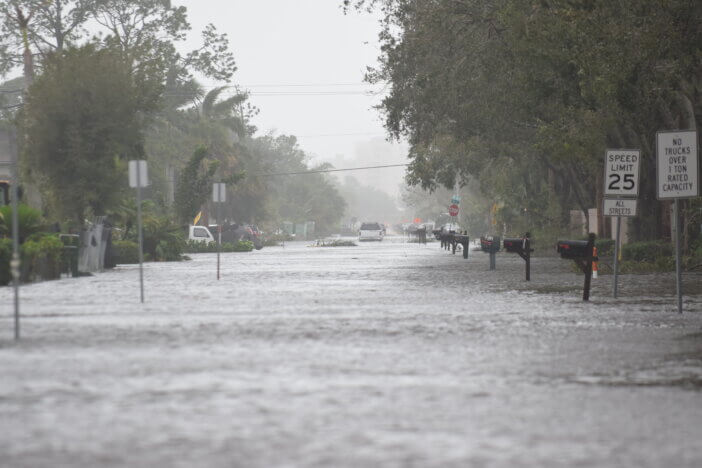 Storm Surge During Hurricane IAn Naples Park 108th Ave