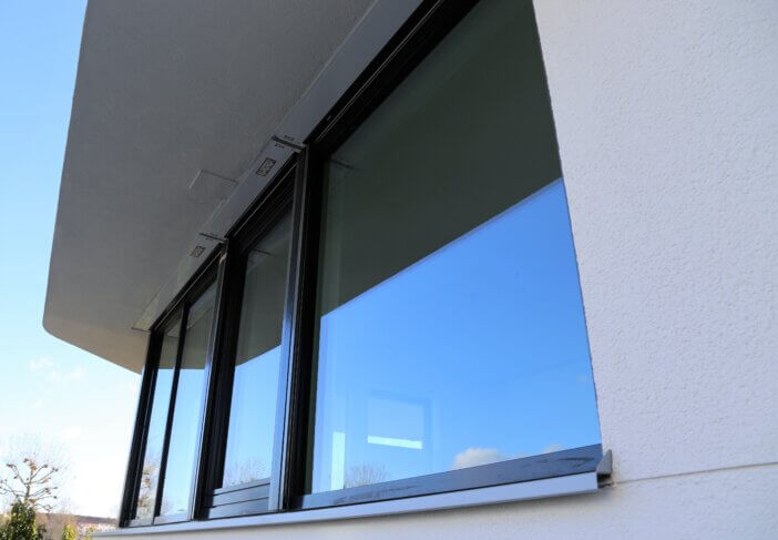 New plastic window, exterior shot